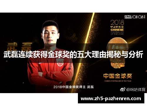 武磊连续获得金球奖的五大理由揭秘与分析 武磊连续获得金球奖的五大理由揭秘与分析